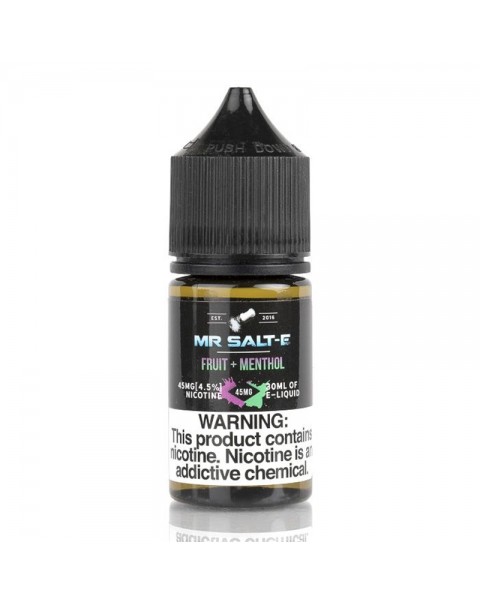 Mr Salt E Fruit Menthol E-juice 30ml