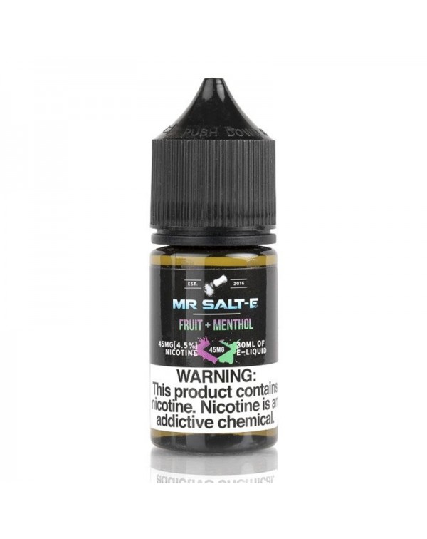 Mr Salt E Fruit Menthol E-juice 30ml