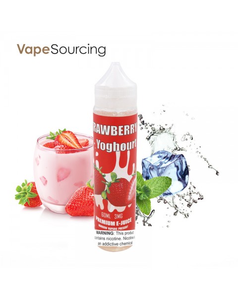 Marrow Vapors Strawberry Yoghourt E-Juice 60ml