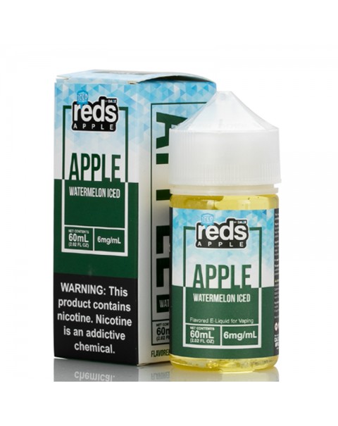 Vape 7 Daze Watermelon Iced Reds Apple E-Juice 60ml