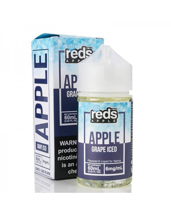 Vape 7 Daze Grape Iced Reds Apple E-Juice 60ml