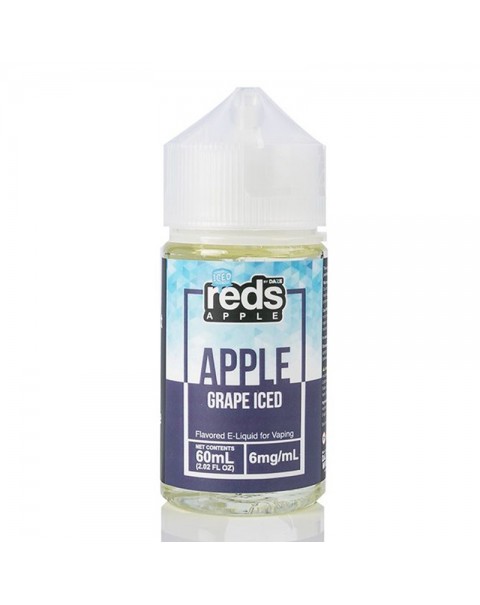 Vape 7 Daze Grape Iced Reds Apple E-Juice 60ml