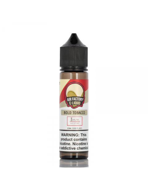 Air Factory Bold Tobacco E-juice 60ml