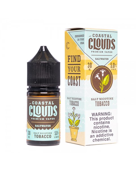 Coastal Clouds Saltwater Tobacco E-juice 30ml