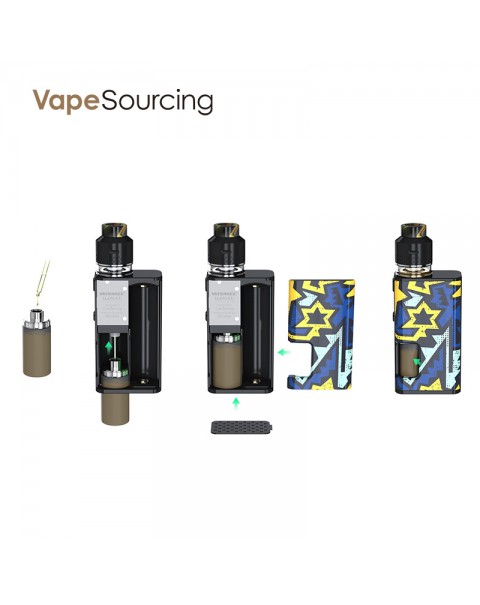 Wismec Luxotic Surface BF Squonk Kit 80W with Kestrel RDTA