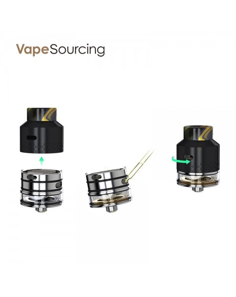 Wismec Luxotic Surface BF Squonk Kit 80W with Kestrel RDTA