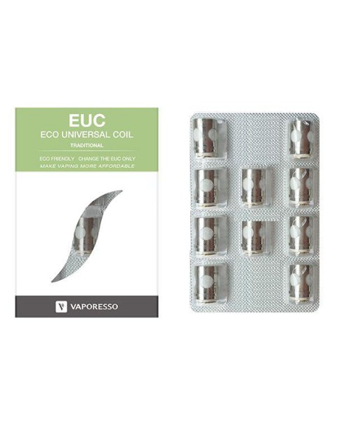 Vaporesso Traditional EUC Clapton coil for Estoc/Target Pro/ORC/Gemini (5pcs) 