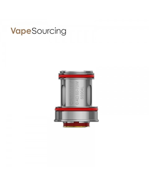 Uwell Crown 4(IV) Replacement Coil Dual SS904L Coil (4pcs/pack)