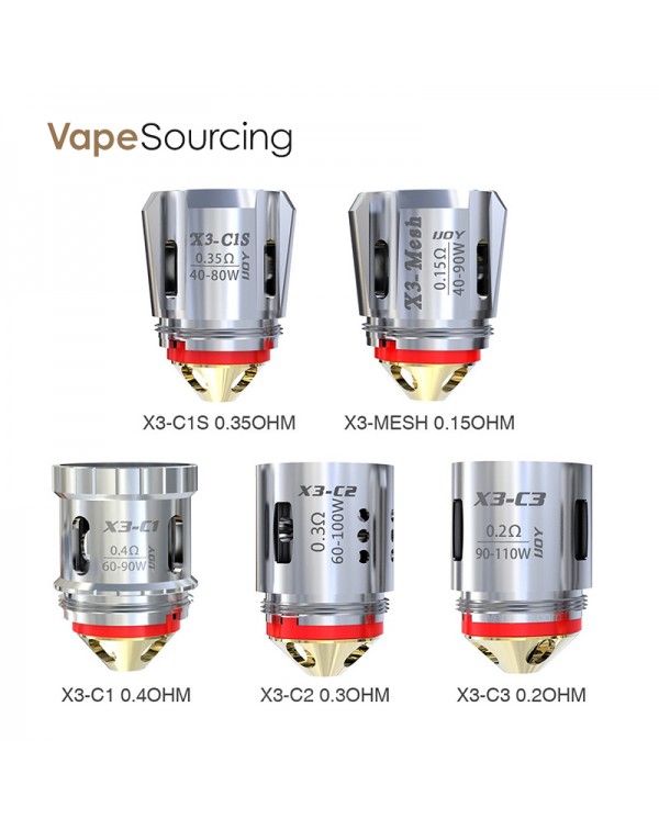 IJOY Captain X3 Replacement Coil 3pcs