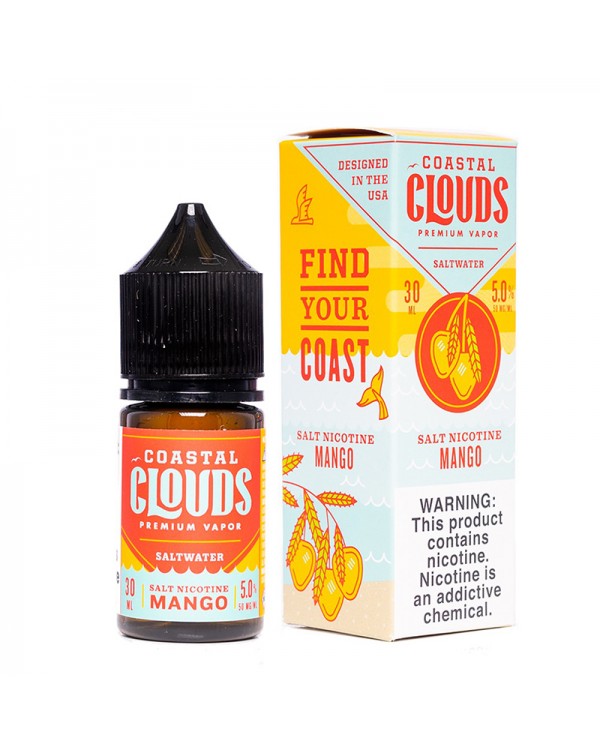 Coastal Clouds Saltwater Mango E-juice 30ml