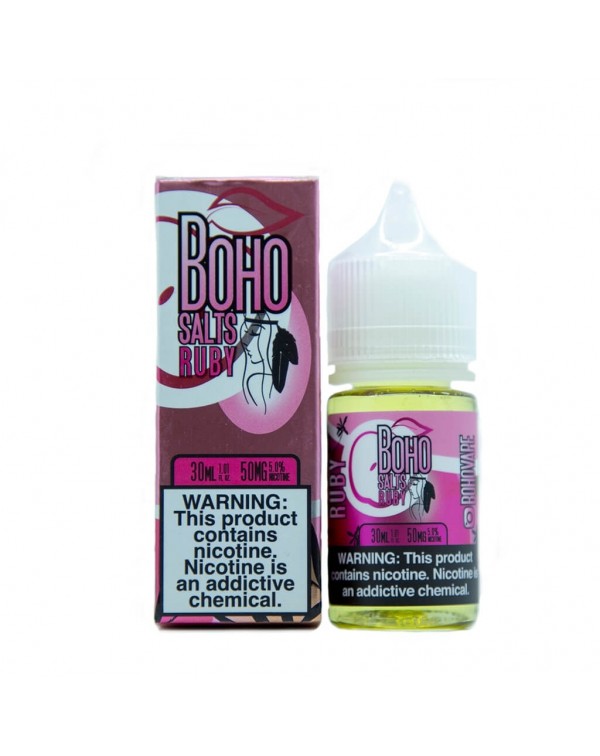 BOHO Vape Ruby Salt E-Juice 30ml