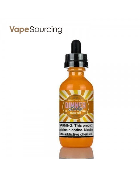 Dinner Lady Orange Tart E-juice 60ml(U.S.A. Warehouse)