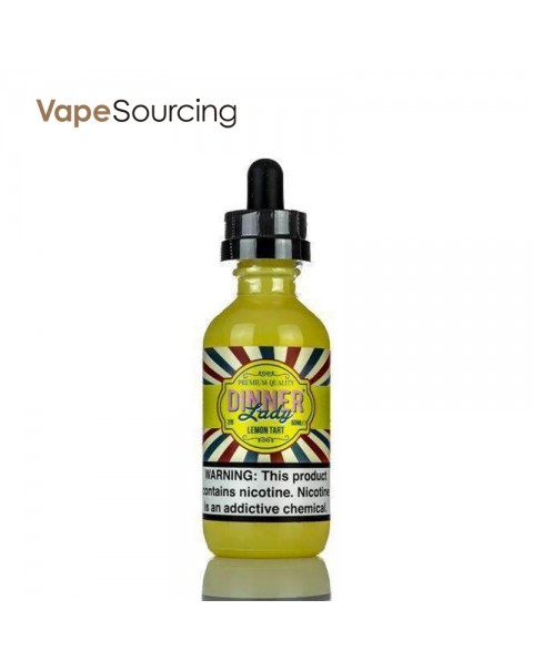 Dinner Lady Lemon Tart E-juice 60ml(U.S.A. Warehouse)