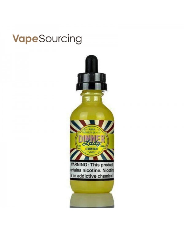 Dinner Lady Lemon Tart E-juice 60ml(U.S.A. Warehou...