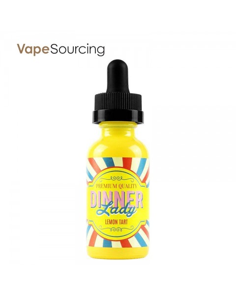 Dinner Lady Lemon Tart E-juice 60ml(U.S.A. Warehouse)