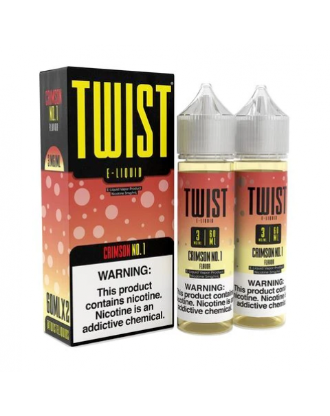 TWIST SALT Crimson No. 1 (Strawberry Crush Lemonade) 120ml