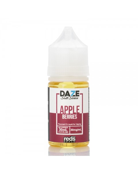 Vape 7 Daze Salt Series Berries Reds Apple E-Juice 30ml