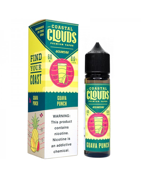 Coastal Clouds Oceanside Guava Punch E-juice 60ml