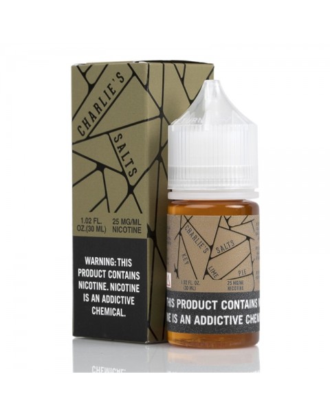 Charlie's Chalk Dust Salts Gold Key Lime Pie E-juice 30ml