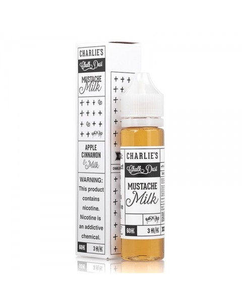 Charlie's Chalk Dust Mustache Milk E-juice 60ml