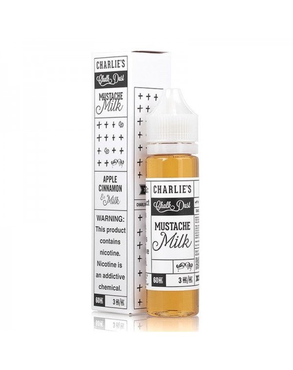 Charlie's Chalk Dust Mustache Milk E-juice 60...