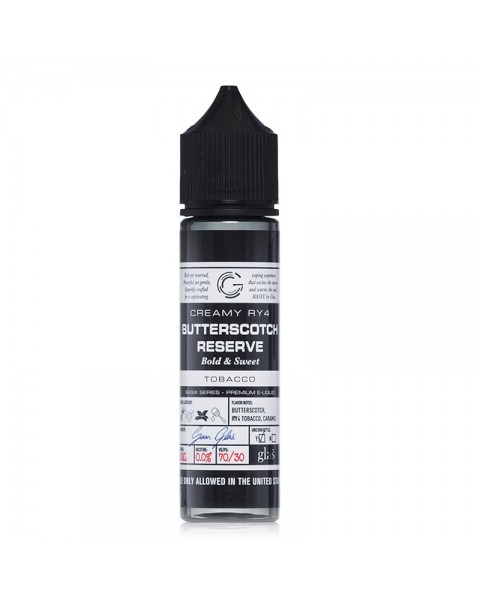 Glas Vapor Butterscotch Reserve - Basix Series E-juice 60ml