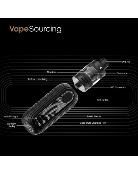 Aspire Reax Mini Kit 1600mAh with Tigon Tank