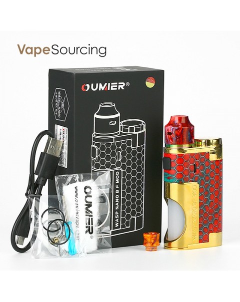 Oumier Wasp Nano Squonk Kit 80W With Nano RDA