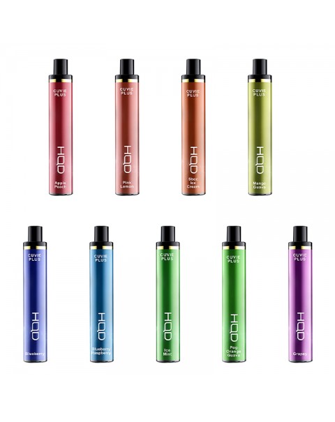 HQD Cuvie Plus Disposable Pod Device 1200 Puffs 850mAh