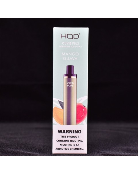 HQD Cuvie Plus Disposable Pod Device 1200 Puffs 850mAh