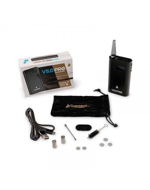 Flowermate V5.0s Pro Dry Herb Vaporizer Kit 2600mAh