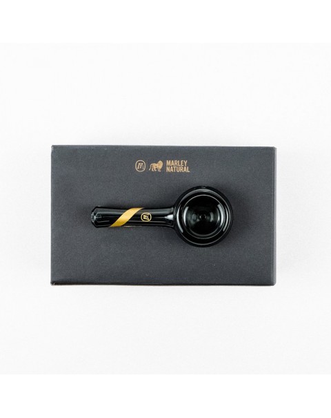 Marley Natural Smoked Glass Spoon Pipe