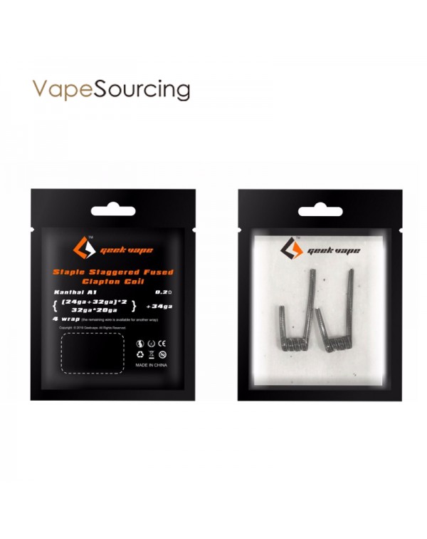 GeekVape Staple Staggered Fused Claption Coil