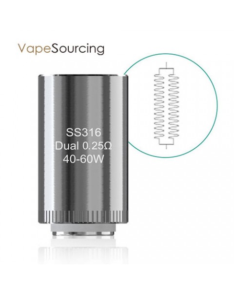 Eleaf Dual 0.25ohm Head (5pcs)