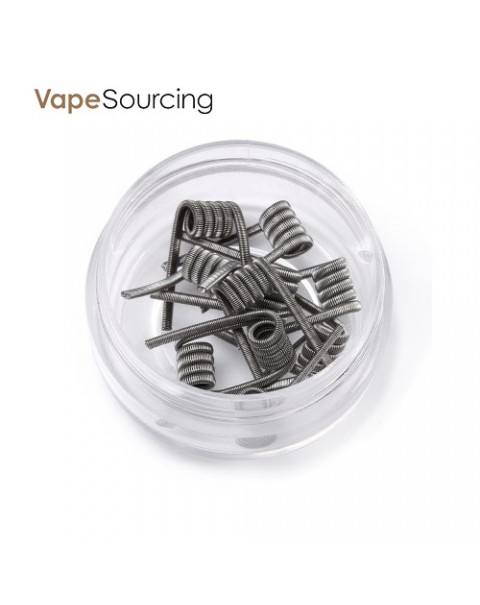 Prebuilt Kanthal A1 Staggered Coil