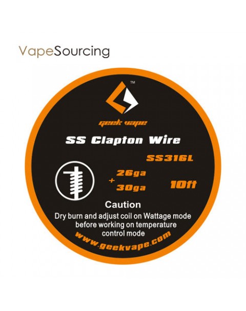 Geekvape Clapton SS316 (TC Wire)