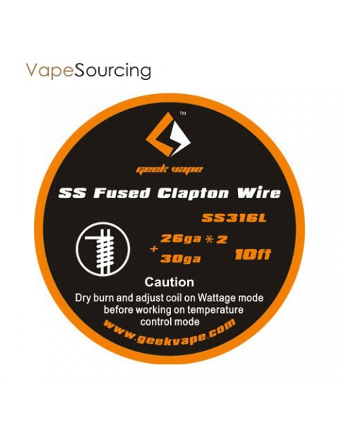 Geekvape Clapton SS316 (TC Wire)