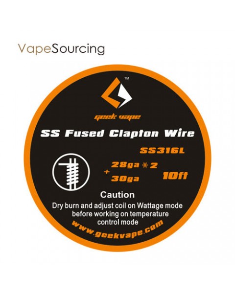 Geekvape Clapton SS316 (TC Wire)