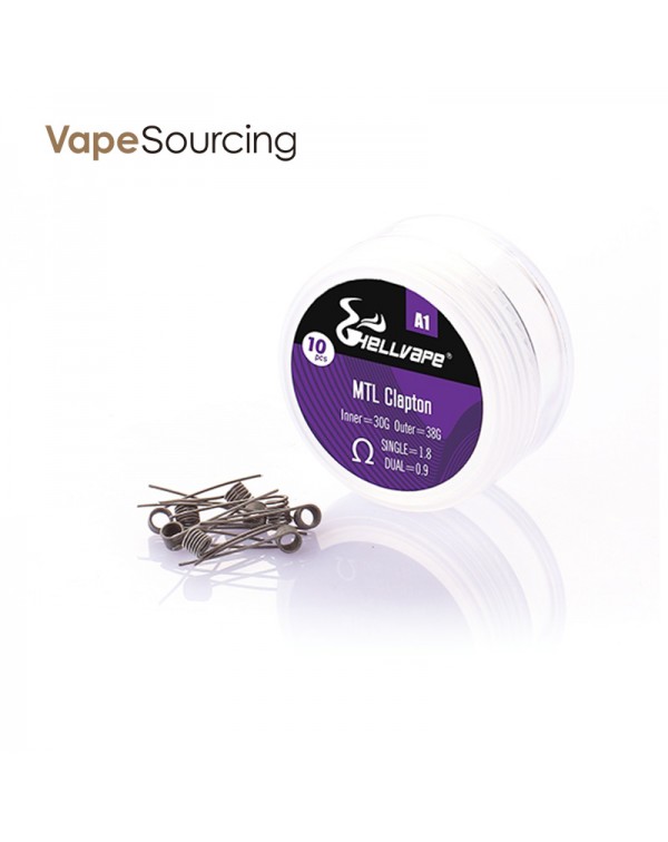 Hellvape A1 MTL Clapton Wire Coil (10pcs/pack)