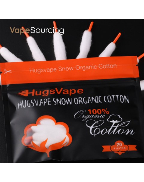 Hugsvape Snow Organic Cotton (20pcs/pack)