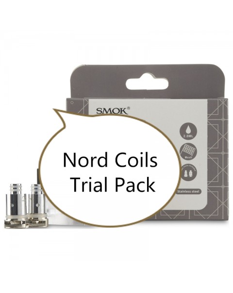 SMOK Nord Replacement Mesh/MTL Coil Heads Trial Pack (2pcs/pack)