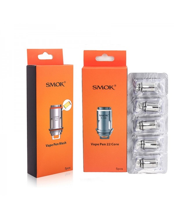 SMOK Vape Pen Coil for Vape Pen V2/Vape Pen 22 (5p...