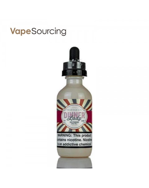 Dinner Lady Rice Pudding E-juice 60ml(U.S.A. Warehouse)