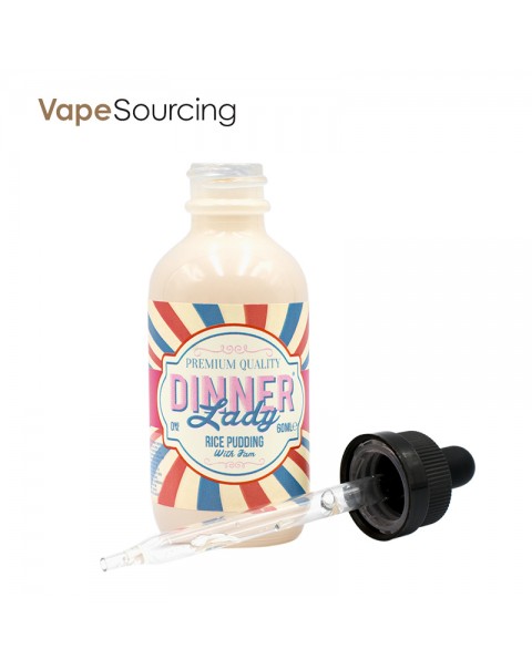 Dinner Lady Rice Pudding E-juice 60ml(U.S.A. Warehouse)