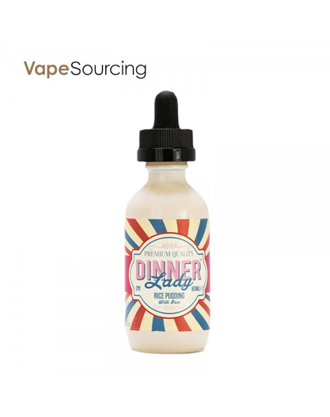 Dinner Lady Rice Pudding E-juice 60ml(U.S.A. Warehouse)