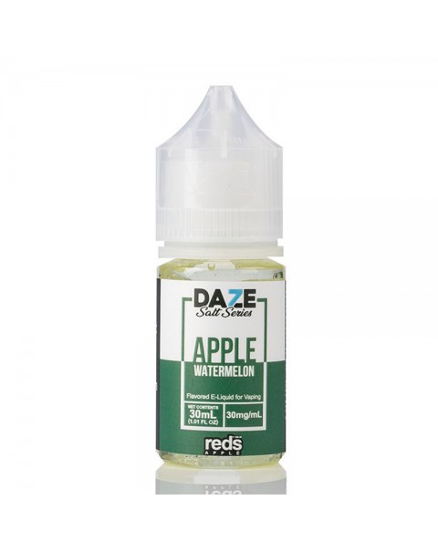 Vape 7 Daze Salt Series Watermelon Reds Apple E-Juice 30ml