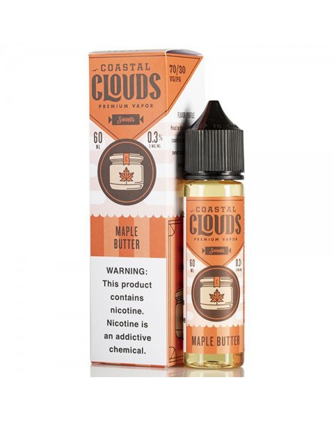 Coastal Clouds Sweets Maple Butter E-juice 60ml