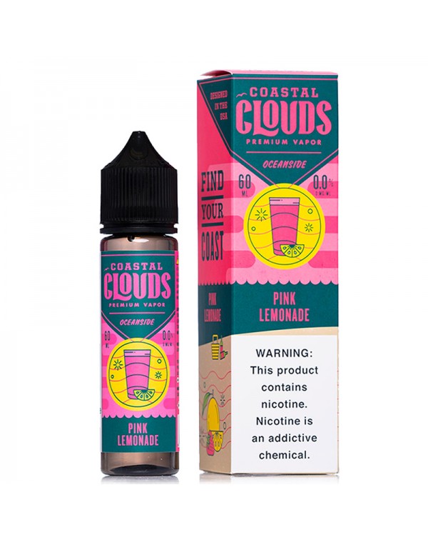 Coastal Clouds Oceanside Pink Lemonade E-juice 60m...