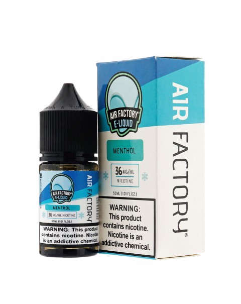 Air Factory Salts Menthol E-juice 30ml