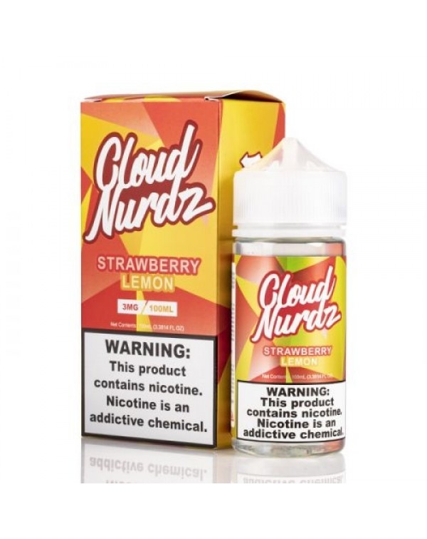 Cloud Nurdz Strawberry Lemon E-Juice 100ml